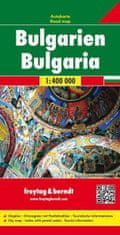 Freytag & Berndt AK 0902 Bulharsko 1:400 000 / automapa + mapa voľného času