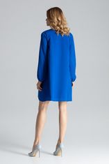 Figl Dámske spoločenské šaty Elyannin M566 nebesky modrá XL