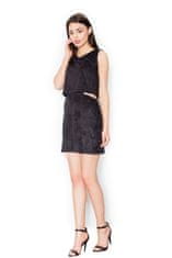 Figl Dámske mini šaty Elizase M461 čierna L