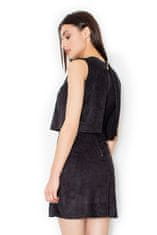 Figl Dámske mini šaty Elizase M461 čierna L