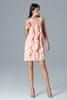 Figl Dámske spoločenské šaty Bleoberis M622 ružová XL