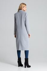 Figl Dámsky fleecový kabát Saberis M681 šedá M