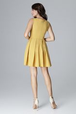 Lenitif Dámske spoločenské šaty Anghavere L006 žltá L