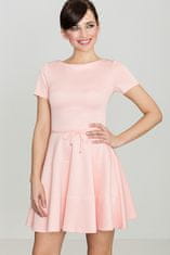 Lenitif Dámske mini šaty Condwivere K090 ružová L