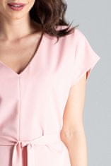 Lenitif Dámske mini šaty Perimri L032 ružová L
