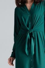 Lenitif Dámske mini šaty Eliredin L031 zelená XL