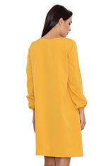 Figl Dámske spoločenské šaty Dinarent M566 žltá XL