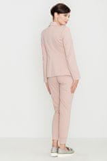 Lenitif Dámske elegantné nohavice Elyarre K153 ružová L