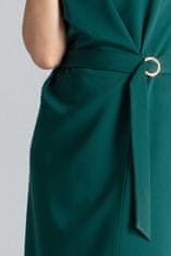 Lenitif Dámske mini šaty Guinnan L037 zelená XL