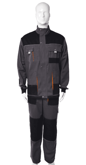 BORTEX Súprava monterková pánska MAJSTER, nohavice na pevný pás (100% bavlna-výška 194) neoteplené-