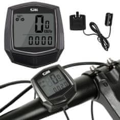 Verk  14397 Vodeodolný tachometer na bicykel IPX4 čierny