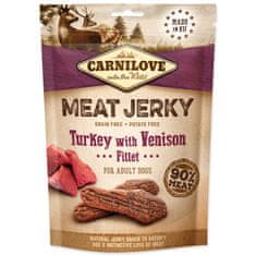 Carnilove CARNILOVE Jerky Snack Turkey with Venison Fillet 100 g