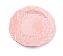 Affekdesign Keramický Tanier ADEL 19,5 cm ružový
