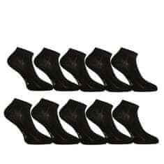 Gino 10PACK ponožky bambusové čierné (82005) - veľkosť M