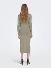 ONLY Dámske šaty ONLINA Stan dard Fit 15302675 Silver Sage (Veľkosť XS)