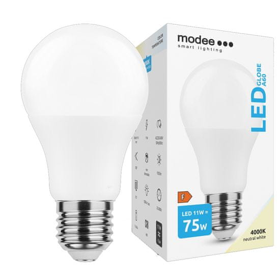 Modee Lighting LED žiarovka A60 11W 4000K