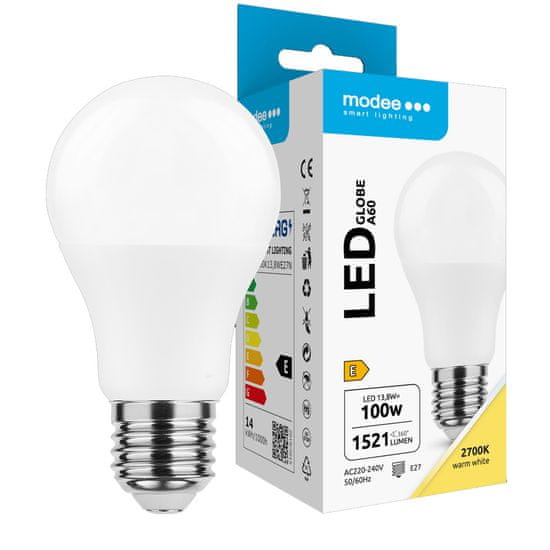 Modee Lighting LED žiarovka A60 13,8W 2700K