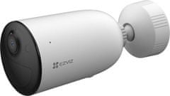 EZVIZ set IP kamera CB3/ bullet/ Wi-Fi/ 2Mpix/ krytí IP65/ objektiv 2,8 mm/ H.265/ IR přísvit 15m/ bílá+solární panel D
