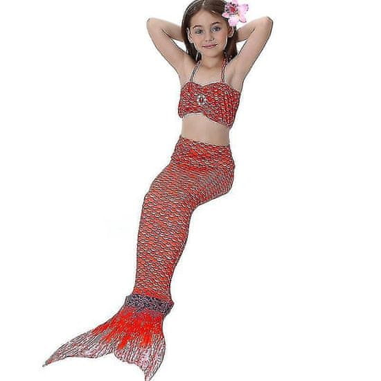 Surtep Kostým morskej panny 3-pack Red Sea, (Veľkosť 120)