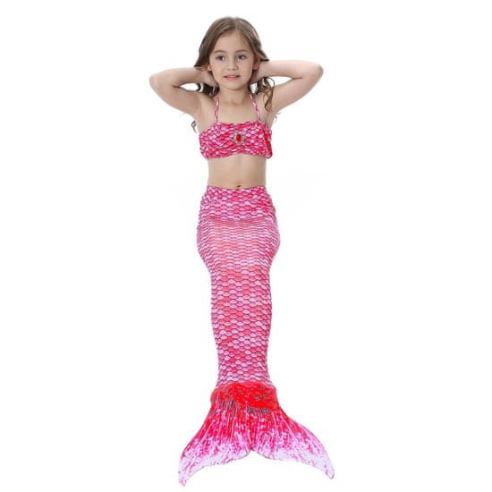 Surtep Kostým morskej panny 3-pack Pink Virgin, (Veľkosť 150)