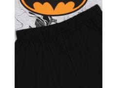MARVEL COMICS Batman Chlapčenské sivočierne pyžamo s krátkym rukávom, letné pyžamo 4 let 104 cm