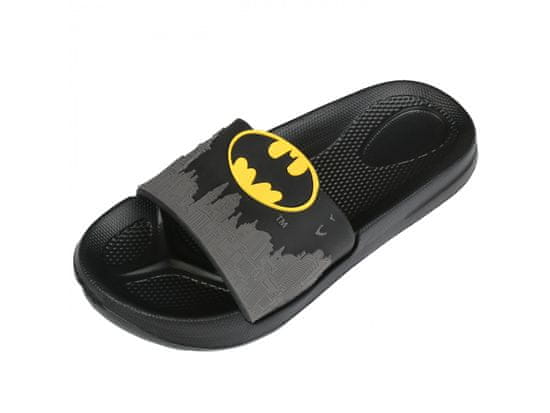 MARVEL COMICS Batman Čierne chlapčenské papuče, gumené chlopne