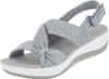 Dámske letné sandále s gumovou podrážkou na každodenné nosenie – sivá, veľkosť 39/40 | AMALFI