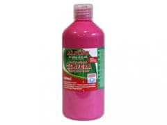Alpino Fľaša temperové farby do školy 500 ml. magenta
