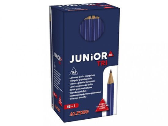Alpino Veľké balenie ceruziek grafit Junior Tri 144 ks