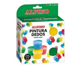 Alpino Sada prstových farieb 4 x 100 ml