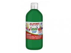 Alpino Fľaša prstových farieb 500 ml. zelená