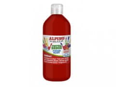 Alpino Fľaša prstových farieb 500 ml. červená