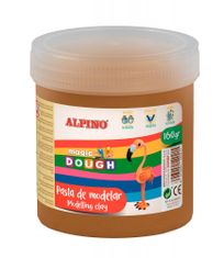 Alpino Modelovacia pasta Magic Dough 160 gr. hnedá