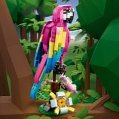 LEGO Creator 31144 Exotický ružový papagáj