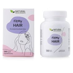 Natural Medicaments FitMy Hair pre zdravé a krásne vlasy 120 kapsúl