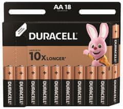 Duracell Duracell Basic alkalická baterie 18 ks (AA)