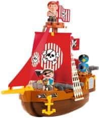 ECOIFFIER Écoiffier Abrick Pirátska loď