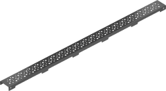 Mexen M12 kryt na nerezový žľab 100 cm, čierna, 1721100
