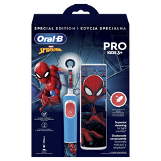 elektrická zubná kefka Pre Kids Spiderman + cestovné púzdro