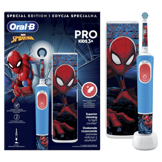 elektrická zubná kefka Pre Kids Spiderman + cestovné púzdro