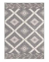 NORTHRUGS Kusový koberec Twin Supreme 103428 Malibu grey creme – na von aj na doma 80x150
