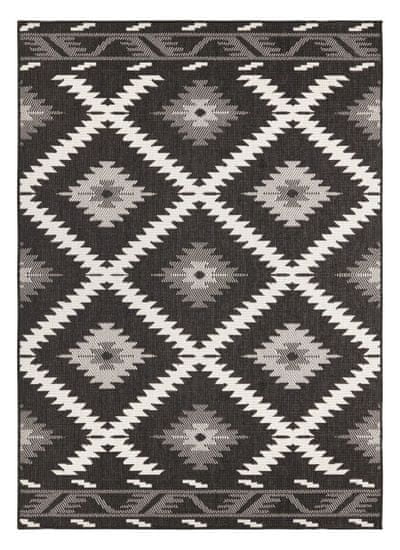 NORTHRUGS Kusový koberec Twin Supreme 103429 Malibu black creme – na von aj na doma