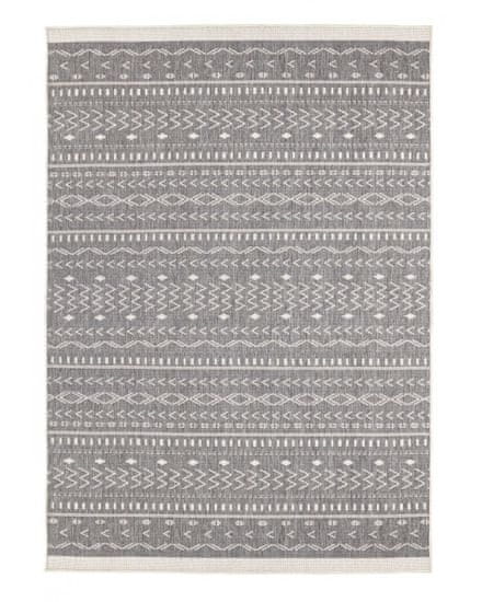 NORTHRUGS Kusový koberec Twin Supreme 103437 Kuba grey creme – na von aj na doma