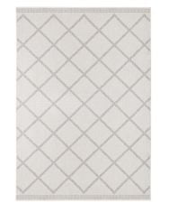 NORTHRUGS Kusový koberec Twin Supreme 103760 Grey / Cream – na von aj na doma 80x150