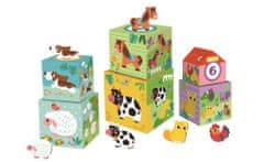 Dvěděti 2Kids Toys Kocky so zvieratkami farma
