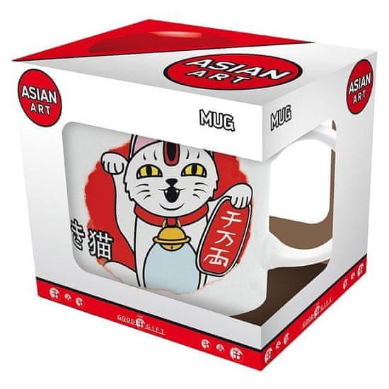 AbyStyle Asian Art Hrnček keramický 320 ml - Lucky Cat