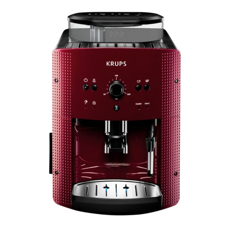 KRUPS automatický kávovar EA810770 Essential červený