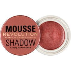 Makeup Revolution Očné tiene Mousse Shadow 4 g (Odtieň Emerald Green)