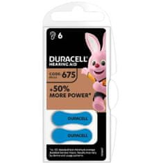 Duracell 6x Batérie do načúvacích prístrojov DA675 BL6
