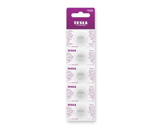 Tesla Batteries TESLA CR1632 Lithium 5ks blistr NEW